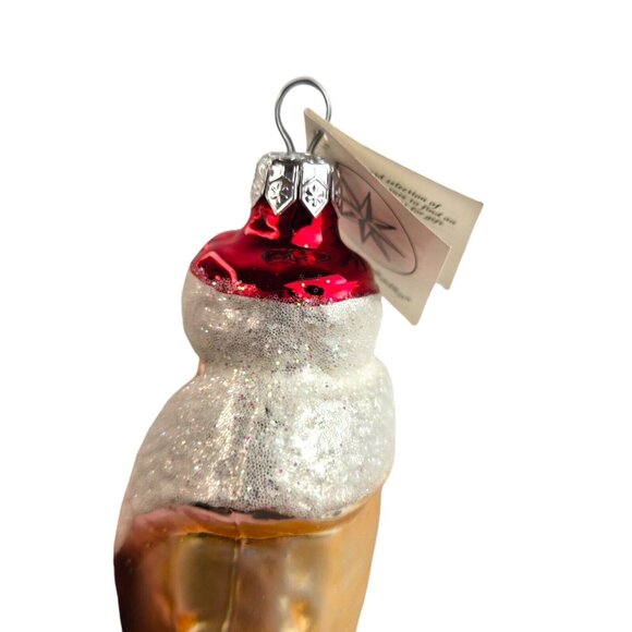 Radko Christmas Russain Santa White‎ Ornament Rare Pink Staff W Tag - Picture 5 of 15